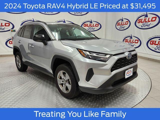used 2024 Toyota RAV4 Hybrid car, priced at $31,495