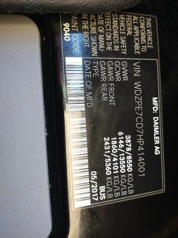 used 2017 Mercedes-Benz Sprinter 2500 car, priced at $26,959