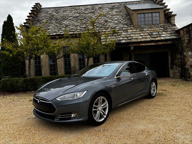 used 2014 Tesla Model S car, priced at $14,959