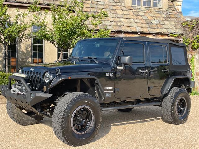 used 2018 Jeep Wrangler JK Unlimited car, priced at $22,959