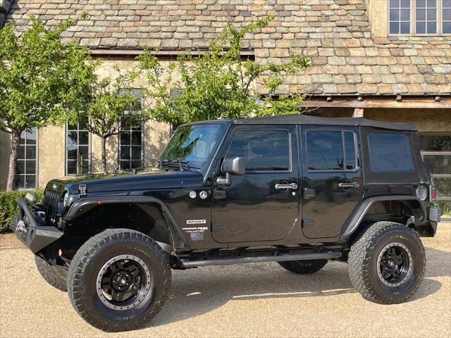 used 2018 Jeep Wrangler JK Unlimited car, priced at $22,959