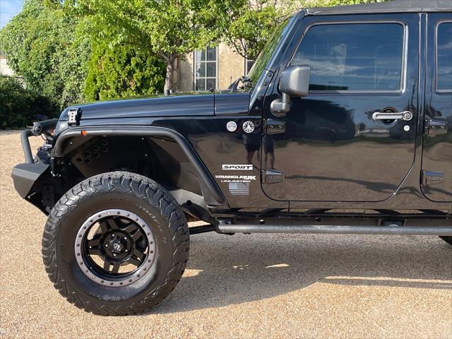 used 2018 Jeep Wrangler JK Unlimited car, priced at $22,959