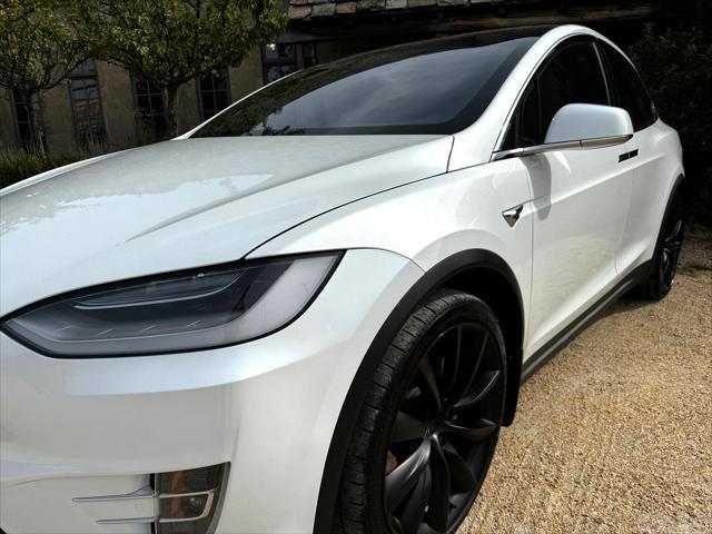 used 2020 Tesla Model X car, priced at $49,959