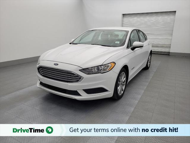 used 2017 Ford Fusion Hybrid car, priced at $15,295