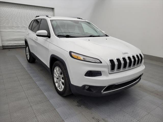 used 2017 Jeep Cherokee car, priced at $17,295