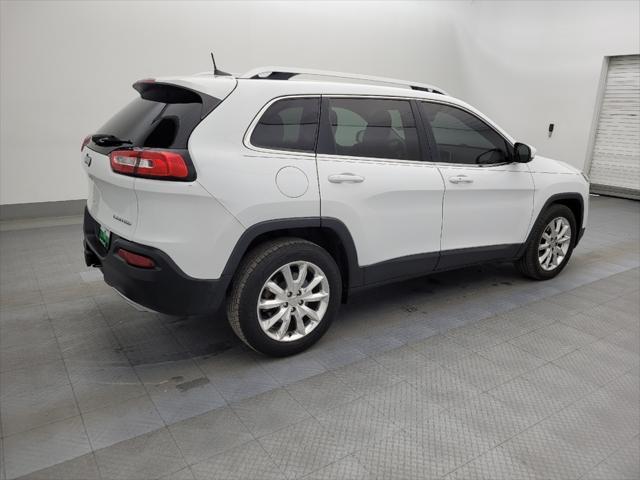 used 2017 Jeep Cherokee car, priced at $17,295