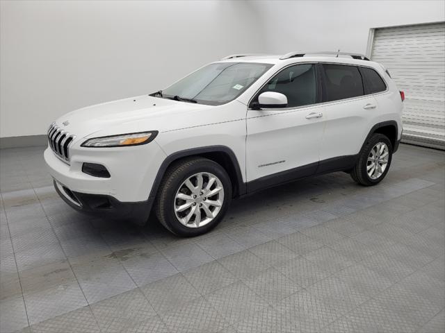 used 2017 Jeep Cherokee car, priced at $17,295