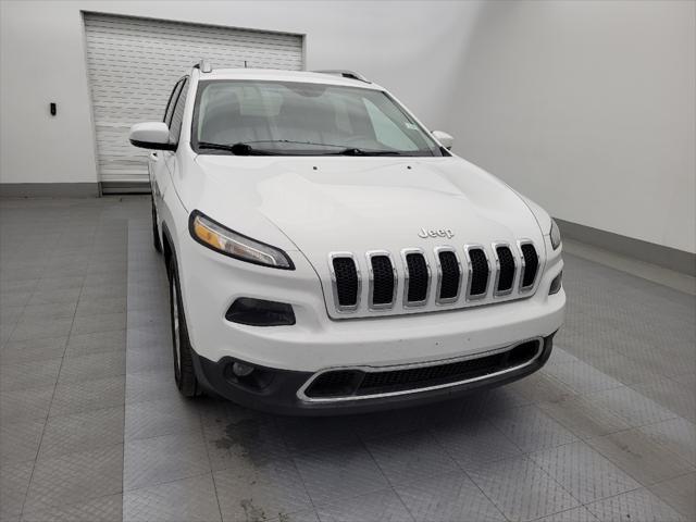 used 2017 Jeep Cherokee car, priced at $17,295