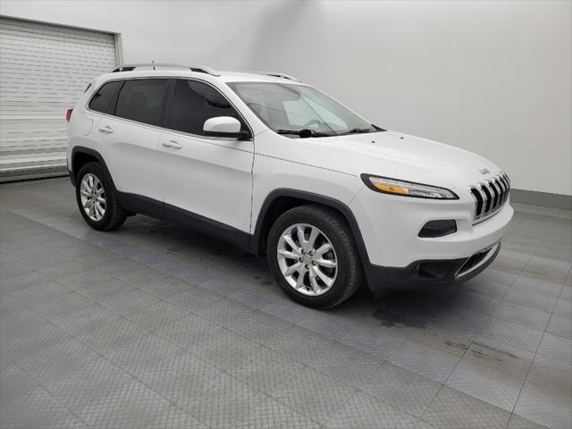 used 2017 Jeep Cherokee car, priced at $17,295