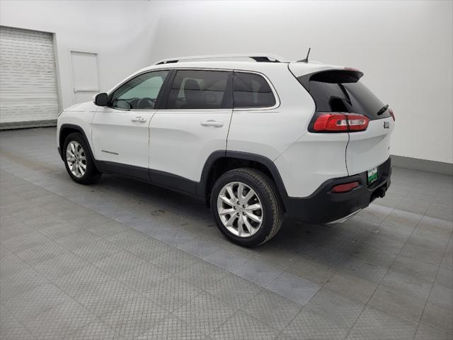 used 2017 Jeep Cherokee car, priced at $17,295