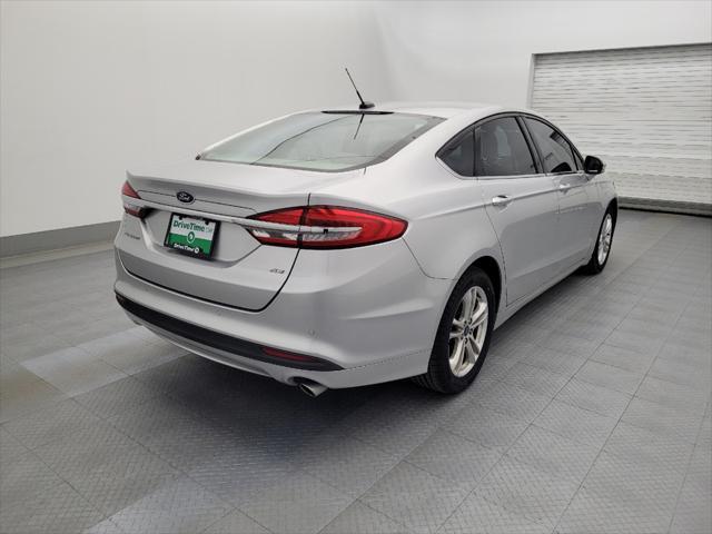 used 2018 Ford Fusion car, priced at $14,395