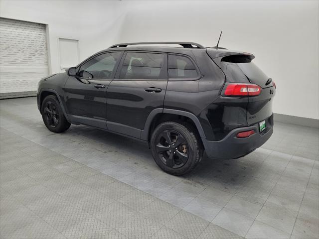 used 2017 Jeep Cherokee car, priced at $16,895