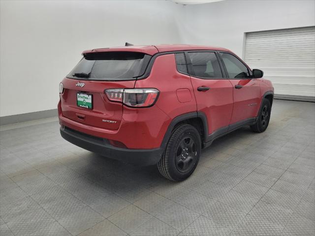 used 2021 Jeep Compass car, priced at $17,895