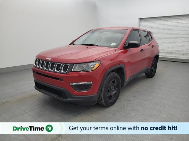 used 2021 Jeep Compass car, priced at $17,895