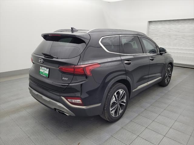 used 2019 Hyundai Santa Fe car, priced at $24,395