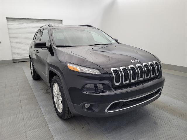 used 2017 Jeep Cherokee car, priced at $18,395