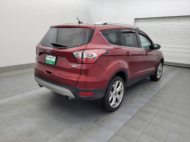 used 2017 Ford Escape car, priced at $16,495