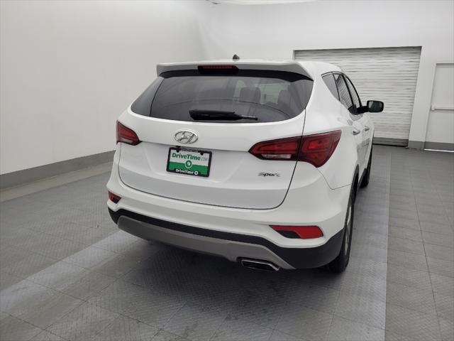 used 2018 Hyundai Santa Fe Sport car, priced at $16,095