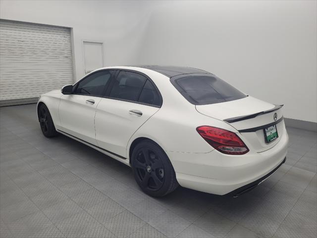 used 2018 Mercedes-Benz C-Class car, priced at $24,695