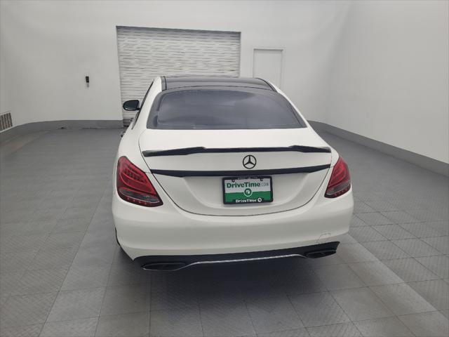 used 2018 Mercedes-Benz C-Class car, priced at $24,695