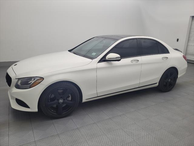 used 2018 Mercedes-Benz C-Class car, priced at $24,695