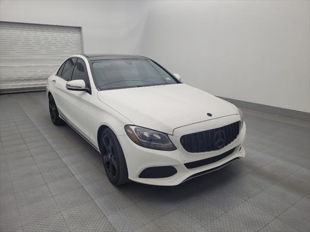 used 2018 Mercedes-Benz C-Class car, priced at $24,695