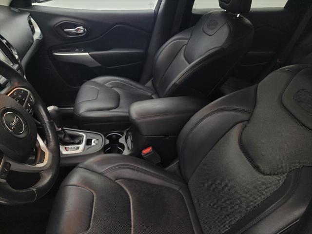 used 2017 Jeep Cherokee car, priced at $21,595