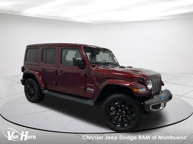 used 2022 Jeep Wrangler Unlimited 4xe car, priced at $35,730
