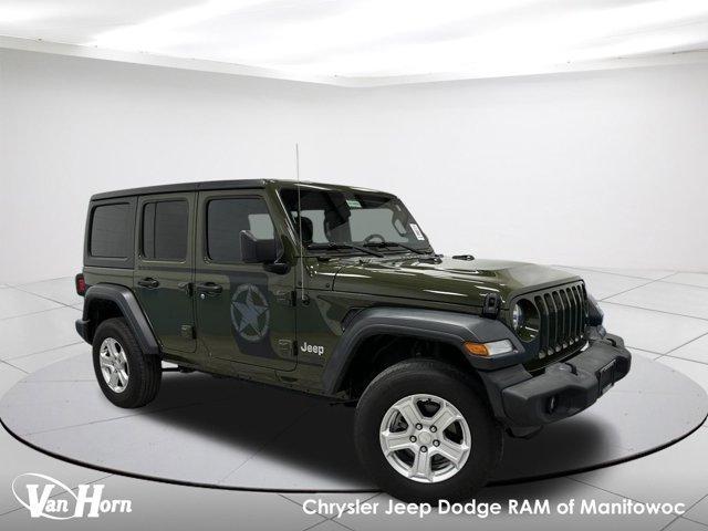 used 2020 Jeep Wrangler Unlimited car, priced at $30,392