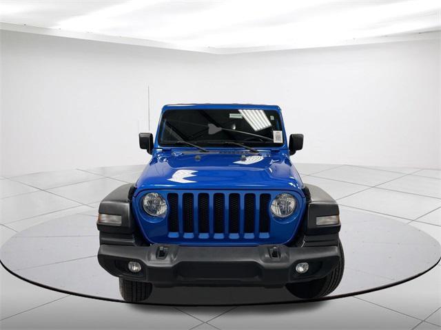 used 2021 Jeep Wrangler Unlimited car, priced at $29,610