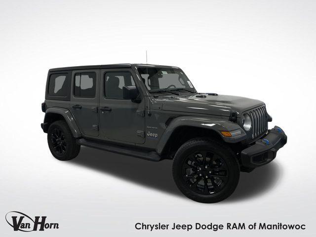 used 2022 Jeep Wrangler Unlimited 4xe car, priced at $32,249