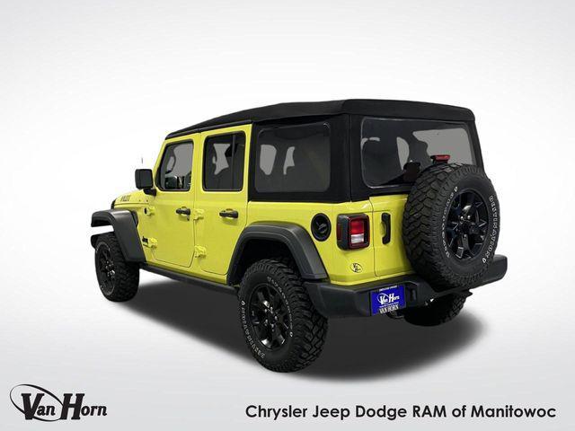 used 2022 Jeep Wrangler car, priced at $29,749