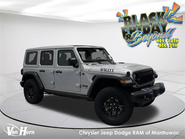 used 2024 Jeep Wrangler 4xe car, priced at $37,699