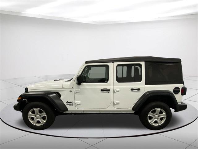 used 2021 Jeep Wrangler Unlimited car, priced at $27,499