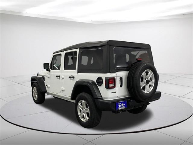 used 2021 Jeep Wrangler Unlimited car, priced at $29,475