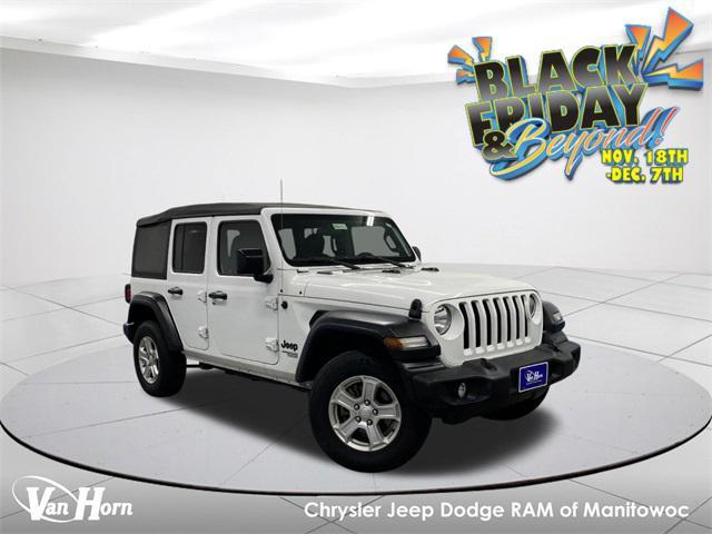 used 2021 Jeep Wrangler Unlimited car, priced at $27,499