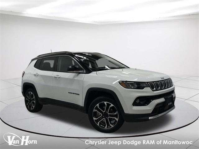 used 2022 Jeep Compass car, priced at $23,749