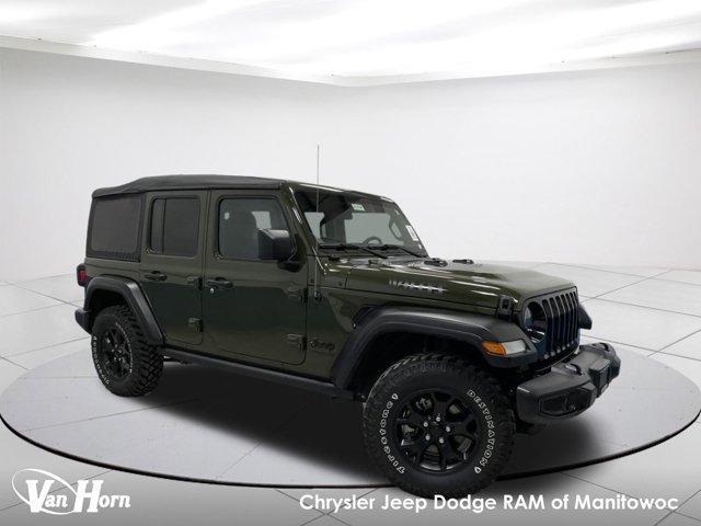 used 2021 Jeep Wrangler Unlimited car, priced at $30,695