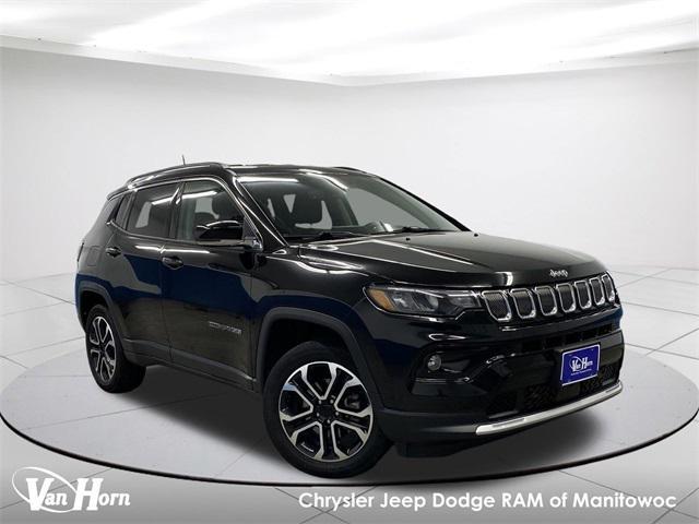 used 2022 Jeep Compass car, priced at $22,249