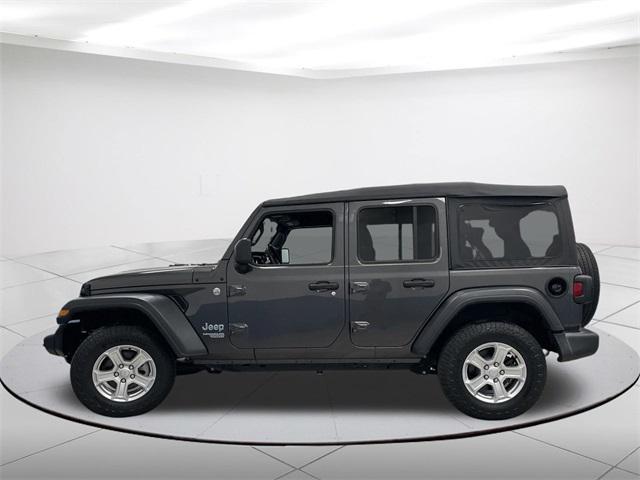 used 2019 Jeep Wrangler Unlimited car, priced at $26,163