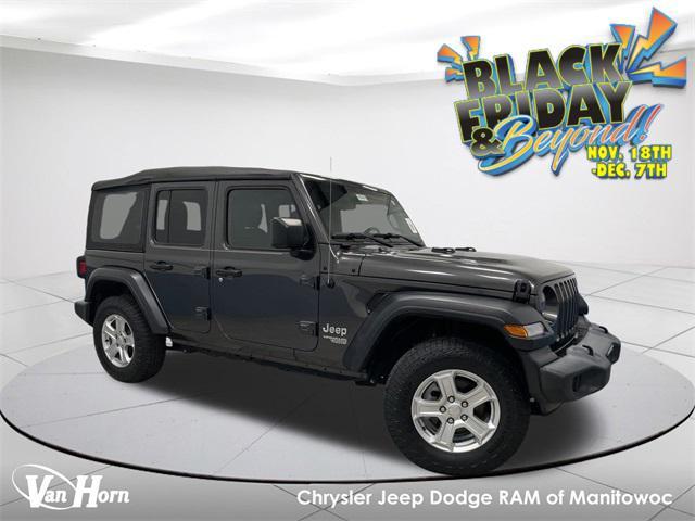 used 2019 Jeep Wrangler Unlimited car, priced at $24,999