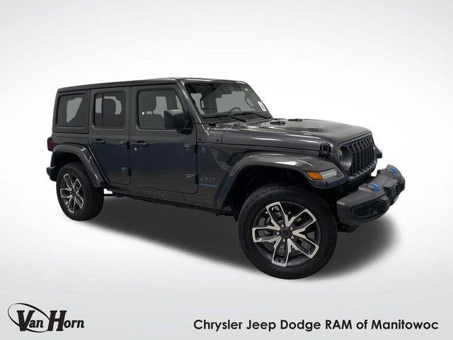 used 2024 Jeep Wrangler 4xe car, priced at $33,499