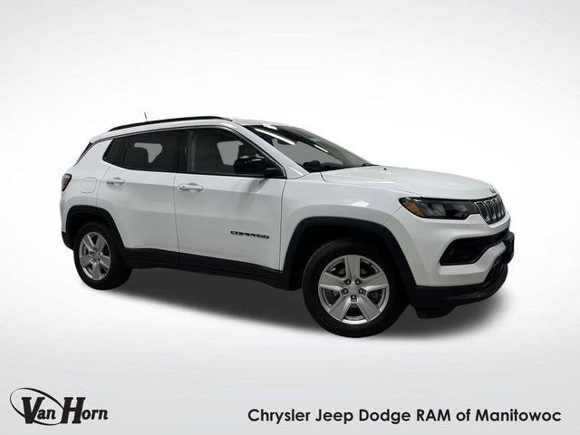 used 2022 Jeep Compass car, priced at $19,846