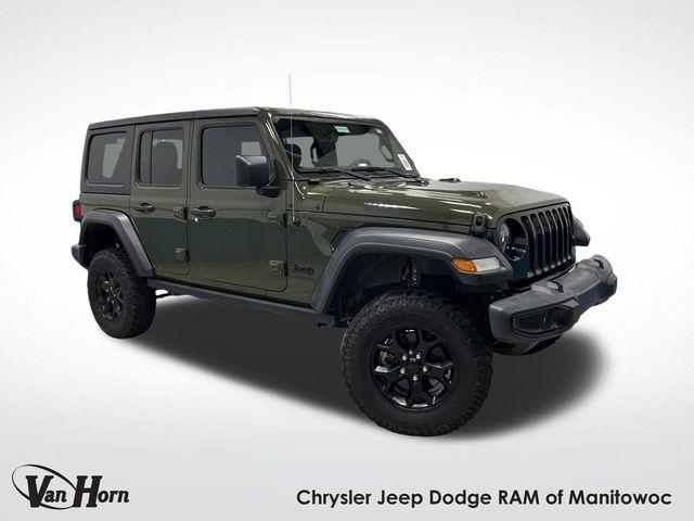 used 2021 Jeep Wrangler car, priced at $30,999
