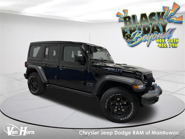 used 2023 Jeep Wrangler 4xe car, priced at $29,499