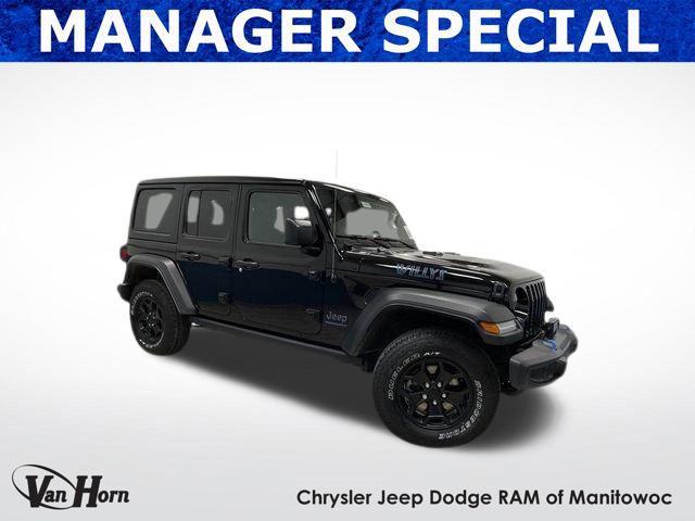 used 2023 Jeep Wrangler 4xe car, priced at $27,749