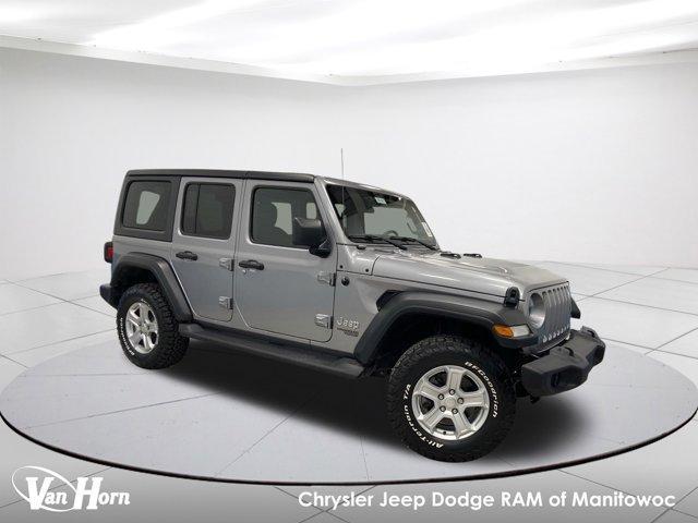 used 2020 Jeep Wrangler Unlimited car, priced at $31,749