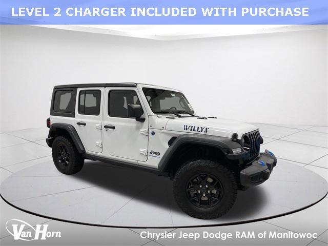 used 2024 Jeep Wrangler 4xe car, priced at $35,249