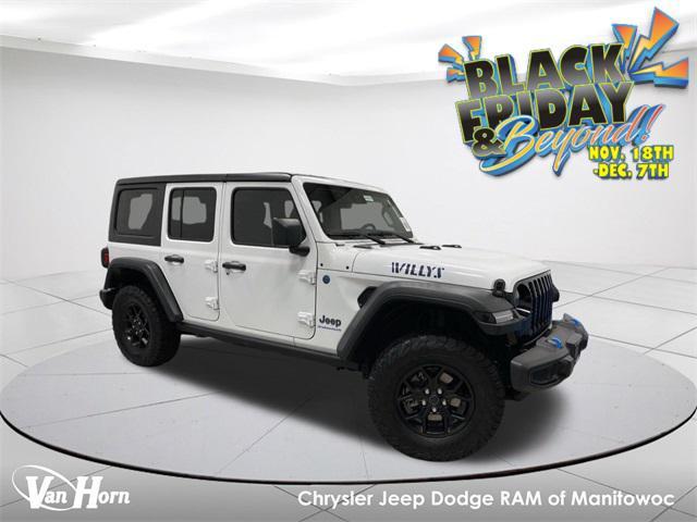 used 2024 Jeep Wrangler 4xe car, priced at $36,999