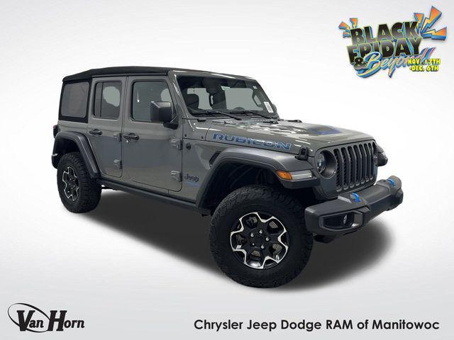 used 2022 Jeep Wrangler Unlimited 4xe car, priced at $27,499